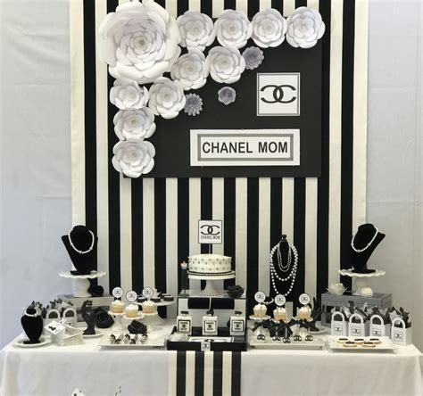 75 ideas de Temática Chanel para cumpleaños .